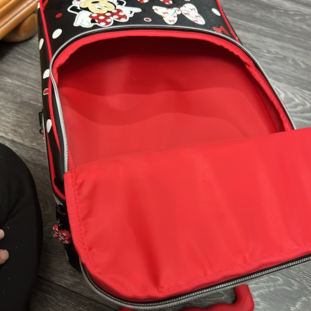 Disney Black and Red Travel Bag - Picture 5 of 10
